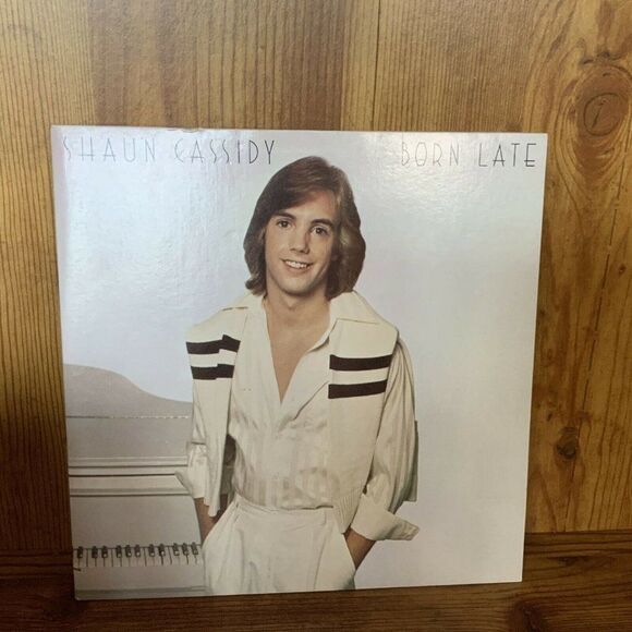 Shaun Cassidy – Born Late 1977 LP US Album Record Vinyl Rock Pop - Picture 1 of 11